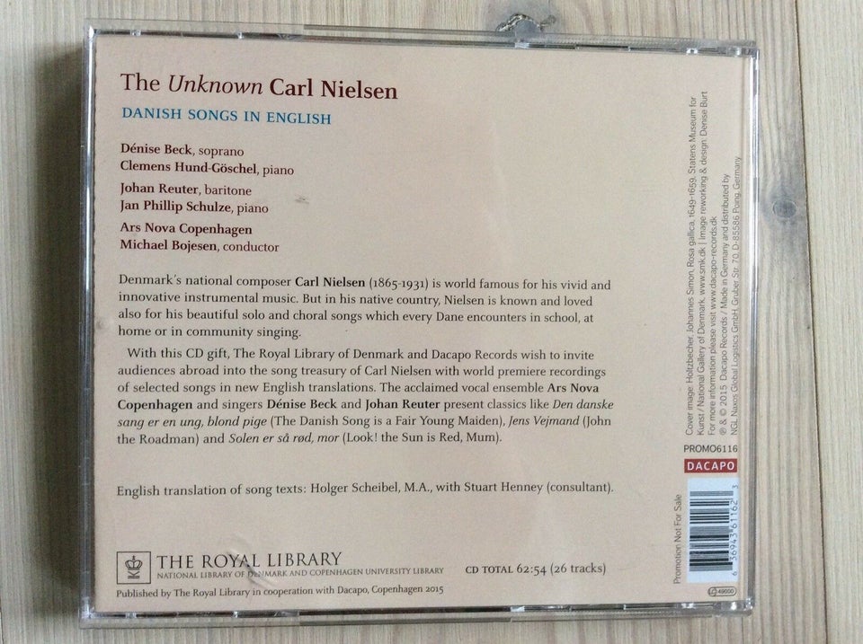 Carl Nielsen: The Unknown Carl Nielsen, klassisk