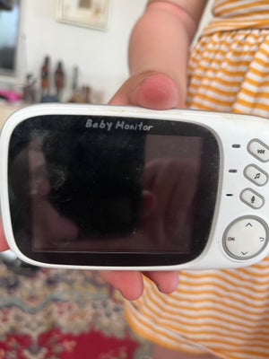 Babyalarm, Video babyalarm, Baby  monitor, Video babyalarm, med natte søvn, vuggeviser og tale funkt