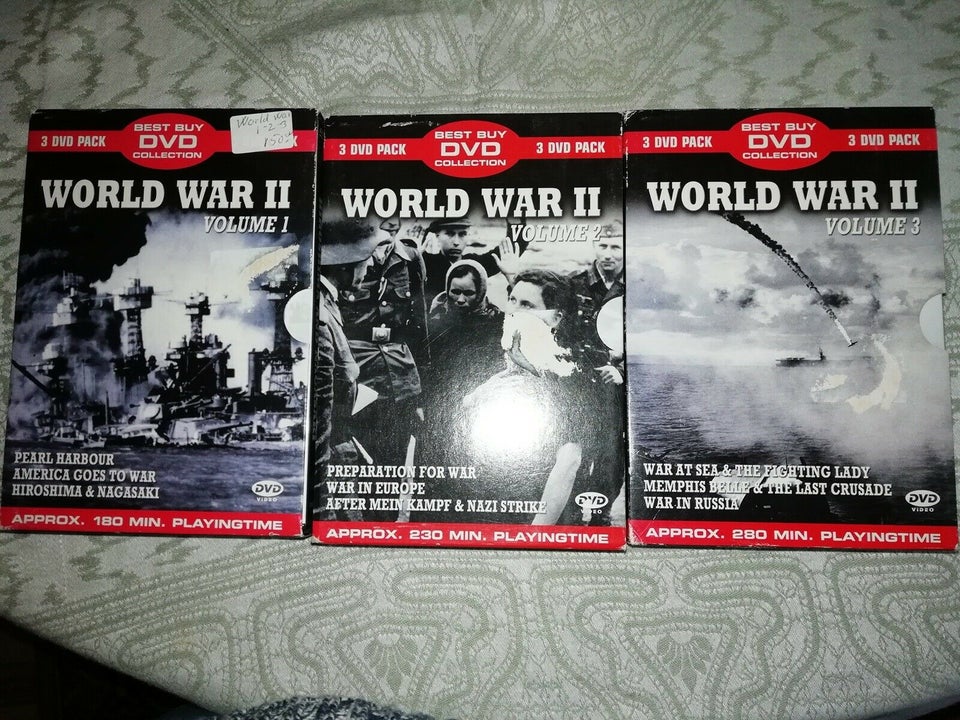 World War 2, instruktør Div, DVD