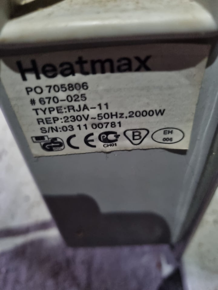 Elradiator, Heatmax