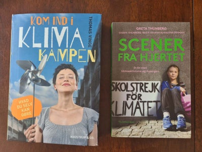 Scener fra hjertet og Kom ind i klimakampen, Samlet pris: 40 KR., emne: natur og teknik, Greta Thunb