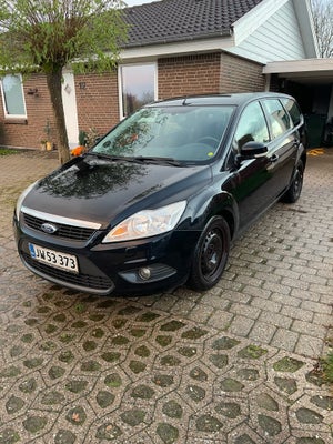 Ford Focus, 1,6 TDCi 109 stc. ECO, Diesel, 2010, km 328500, sort, aircondition, ABS, airbag, 5-dørs,