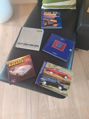 Saab Bøger, emne: bil og motor, Diverse bøger fra Saab - sender ikke