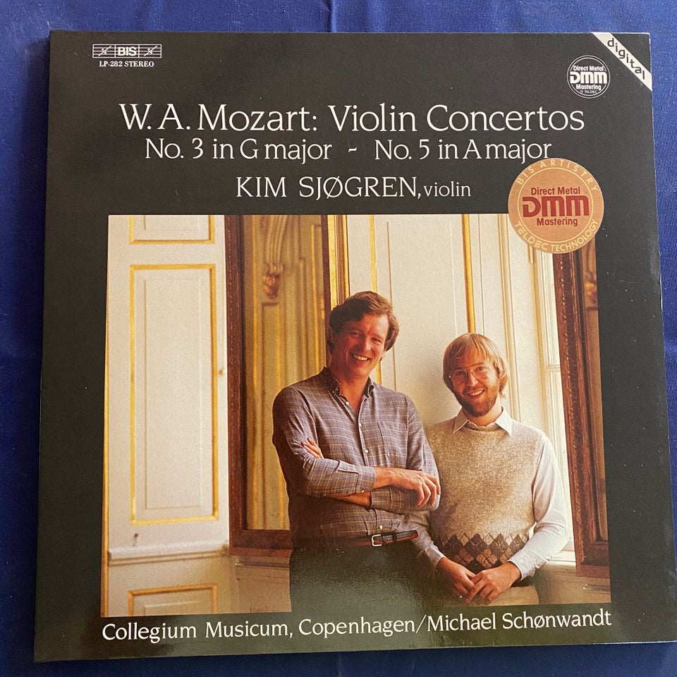 LP, W.A. Mozart - Sjøgren - Schønwandt, Violin Concertos No.