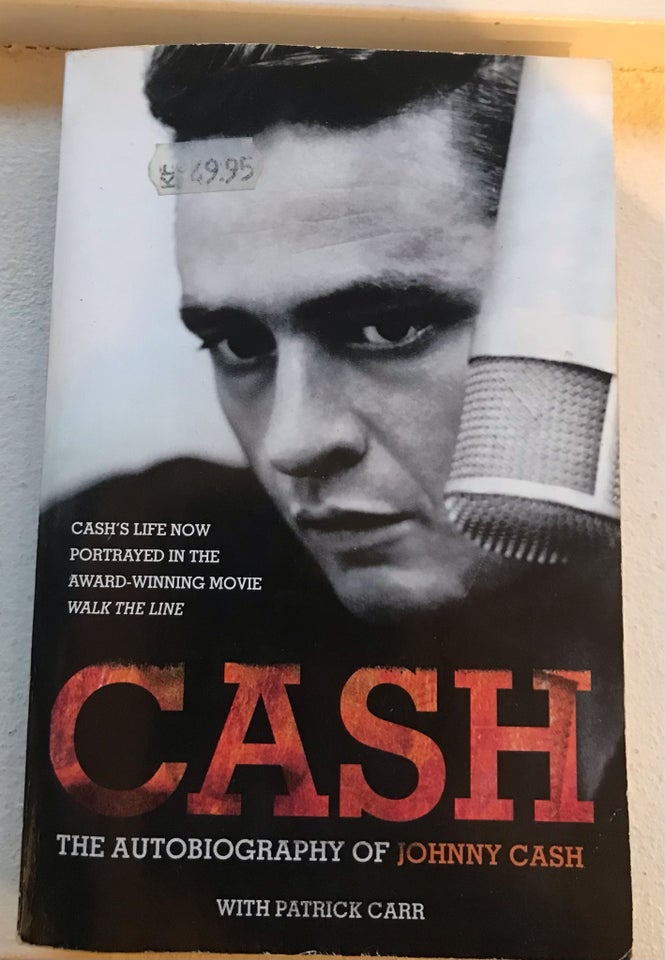 Cash - the autobiography of Johnny cash , Patrick Carr, emne:
