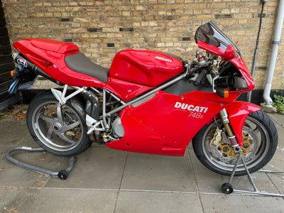 Ducati, 748 S, 748 ccm, 98 hk, 2003, 17000 km, Rød, m.afgift, Super lækker 748 S, passet og plejet o