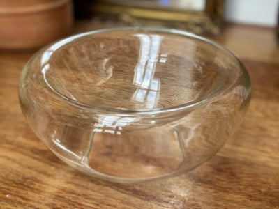 Glas, Skål vase, Holmegaard skål / vase et lille skår 