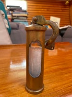 En antikt stormglas fra Danmark- med flot patin...