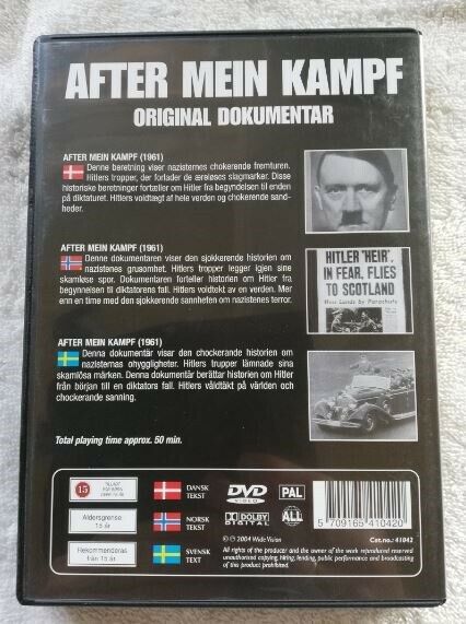 After Mein Kampf, DVD, dokumentar