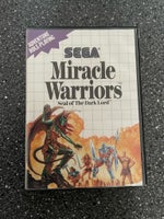 Miracle warriors komplet, Sega master system