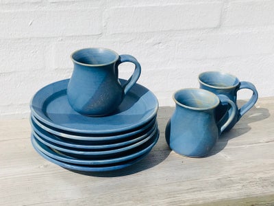 Keramik, Krus / keramikkrus / kaffekrus / tallerken, Håndlavet - keramiktallerken, Super lækre håndd