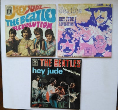 Single, Beatles 3 singler, Hey Jude / Revolution, Tre forskellige singler i covers, som man ikke nor