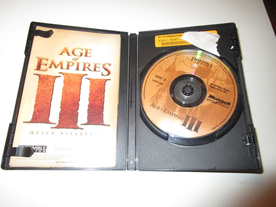 AGe of Empires III, til pc, realtime strategi