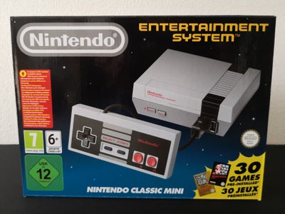 Nintendo NES, Nintendo NES Classic Mini, Jeg sælger her min Nintendo Classic Mini konsol.

Ved køb a