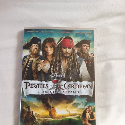 Pirates of the Caribbean: I ukendt farvand, instruktør Rob Marshall, DVD, eventyr