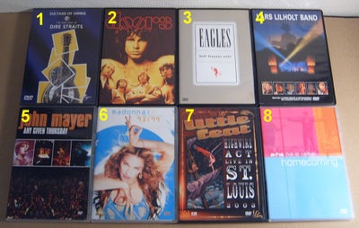 Various Artists: Musik DVD'er (35 Titler), rock, 


Musik DVD'er, forskellige genrer
Pris: fra 25kr.