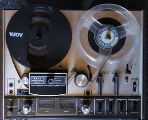 AKAI 4000 DS MK II reel-to-reel tape recorder. Classic Vintage. Fully  revitalized.