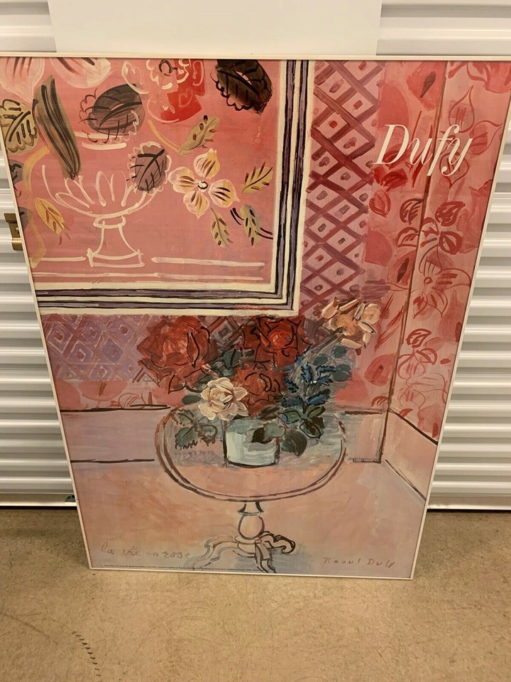Plakat, Dufy, motiv: La vie en rose