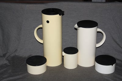 Plastik, Stelton Sukkerskål, kande og flødekande, Stelton Sukkerskål, kande og flødekande - 200 kr.
