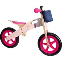 Pigecykel, løbecykel, Balance Bike Pink Hummingbird
