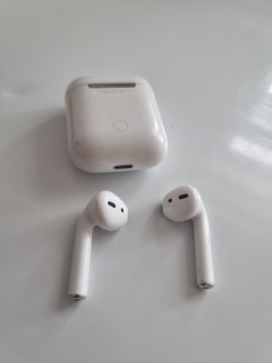 in-ear hovedtelefoner, Apple, AirPods gen 2, Perfekt, Ingen æske
Ingen oplader