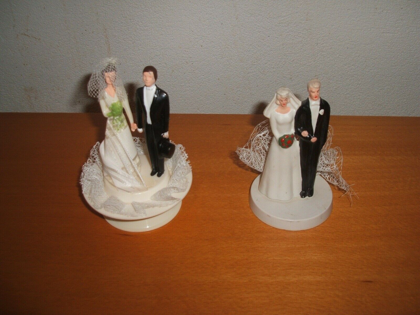 Bryllupsfigur brudepar – – Køb og Salg af Nyt og Brugt