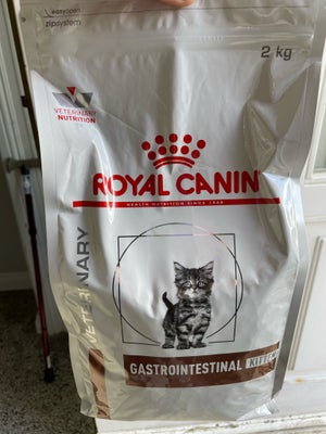 Kattefoder, Royal Canin Veterinary Gastrointestinal Kitten, Jeg har en 2kg pose Royal Canin Veterina