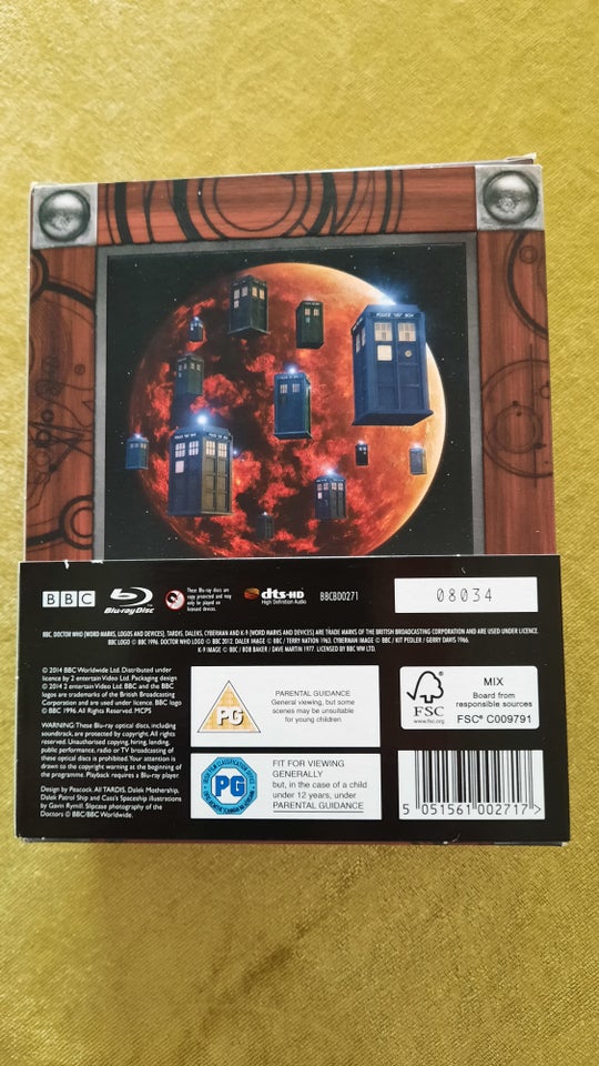 DVD, Doctor Who 50th anniversary