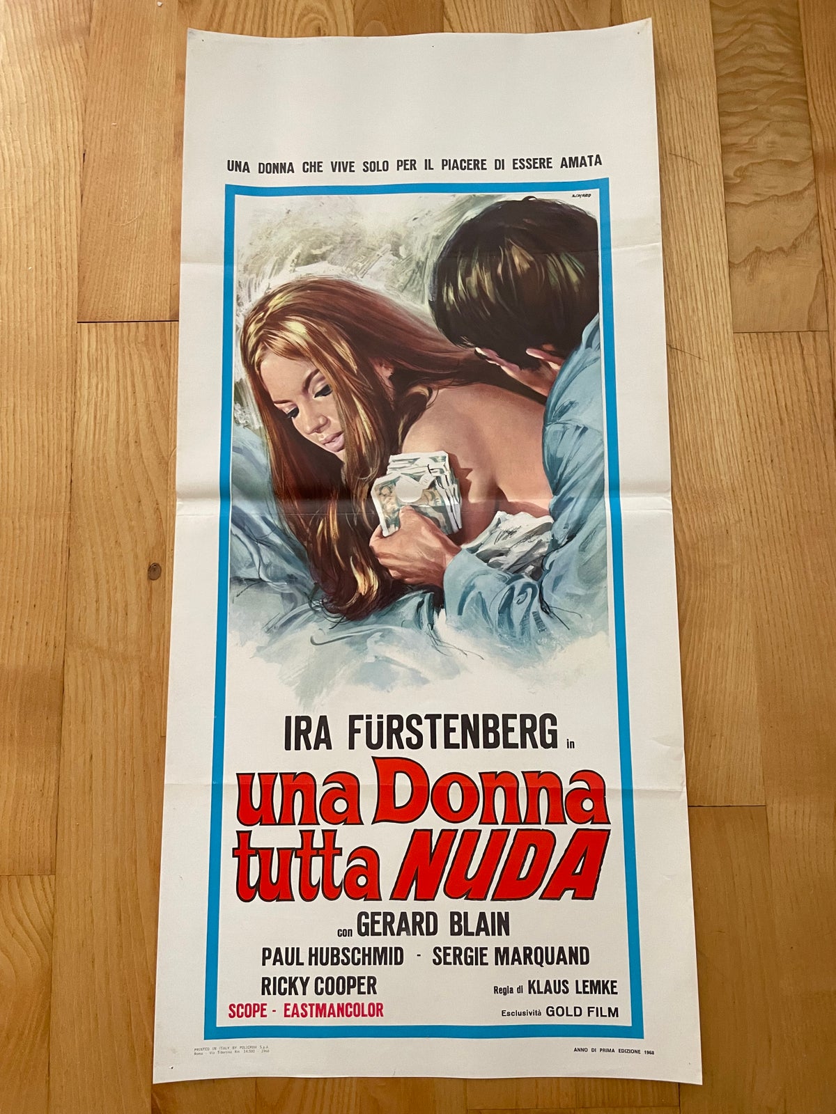 Original filmplakat, Erotisk filmplakat, motiv: Una Donna tutta nuda –  dba.dk – Køb og Salg af Nyt og Brugt