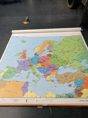 Skolekort, motiv: Europa, b: 170 h: 200, Kortet er fra 1992 