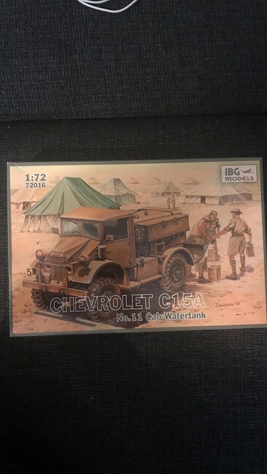 Byggesæt, IBG Models Chevrolet C15A No. 11 Cab Watertank,