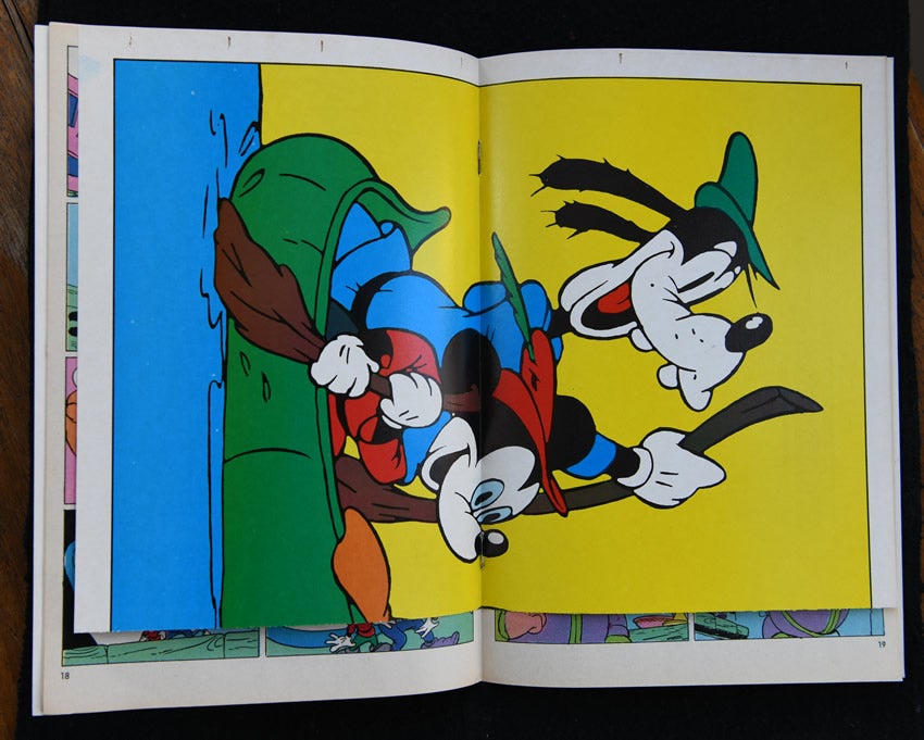 Mickey og bønnestagen med plakat, - dba.dk - Køb og Salg af Nyt og Brugt