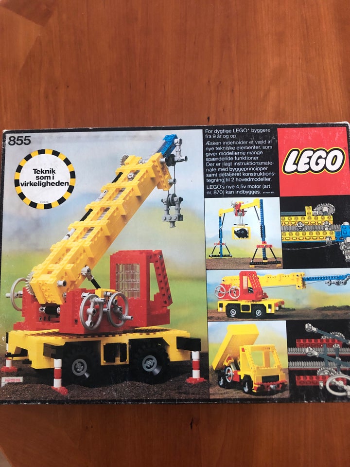 Lego Technic, Lego 855 – dba.dk – og Salg af Nyt og Brugt