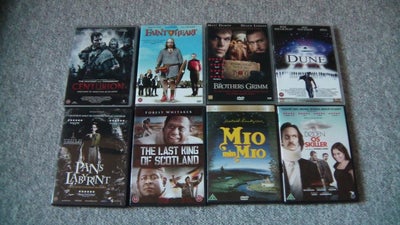 DVD-film, DVD, andet, 

Flere sjældne/udgåede titler. Alle film er brugt men har været behandlet god