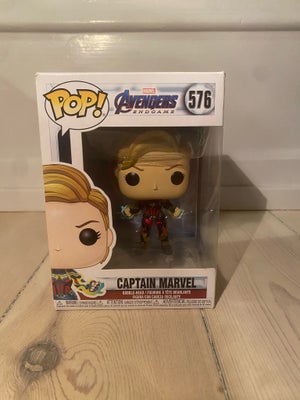 Samlefigurer, Funko pop, Captain marvel

Næsten i perfekt stand

Kan ikke fås i Danmark

Mængde raba