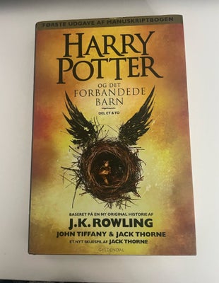 Harry Potter , J.K. Rowling, genre: fantasy, Sælger denne bog
Bogen har kun stået i bogreol og er al