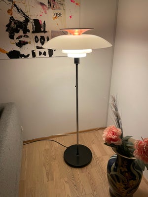 PH, PH 80, gulvlampe, Flot ikonisk gulvlampe i superfin stand