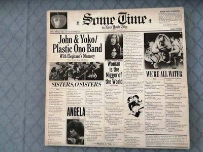 LP, John Lennon & Yoko Ono/Plastic Ono Band,  Some Time in New York City, PCS 7162

Et halvt studio/
