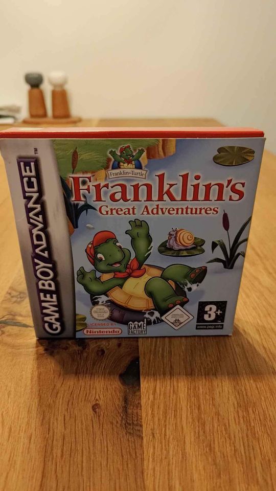 Franklin's Great Adventures CIB, Gameboy Advance,