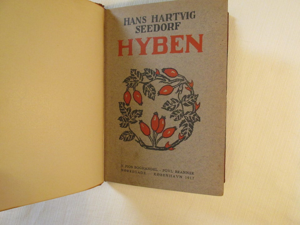 Hyben, Hans Hartvig Seedorf, genre: digte