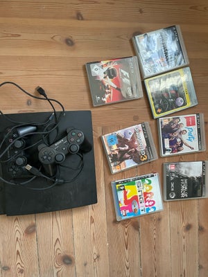 Playstation 3, God, Hej jeg sælger min playstation 3 da jeg ikke får den brugt. 8 spil og 2 controll