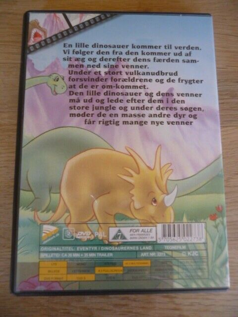 Eventyr i Dinosaurernes land, DVD, tegnefilm