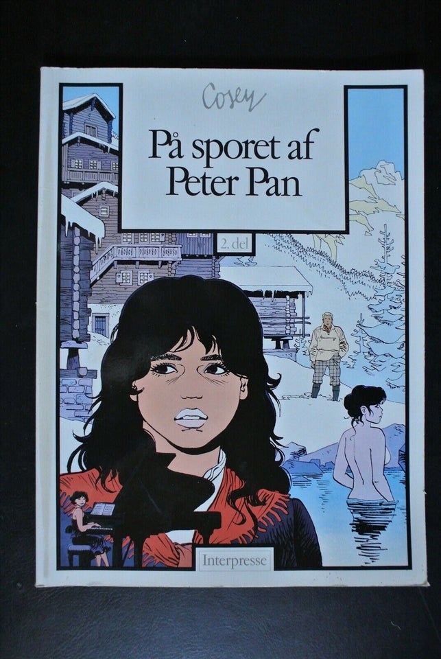 på sporet af peter pan 2. del, af cosey, Tegneserie