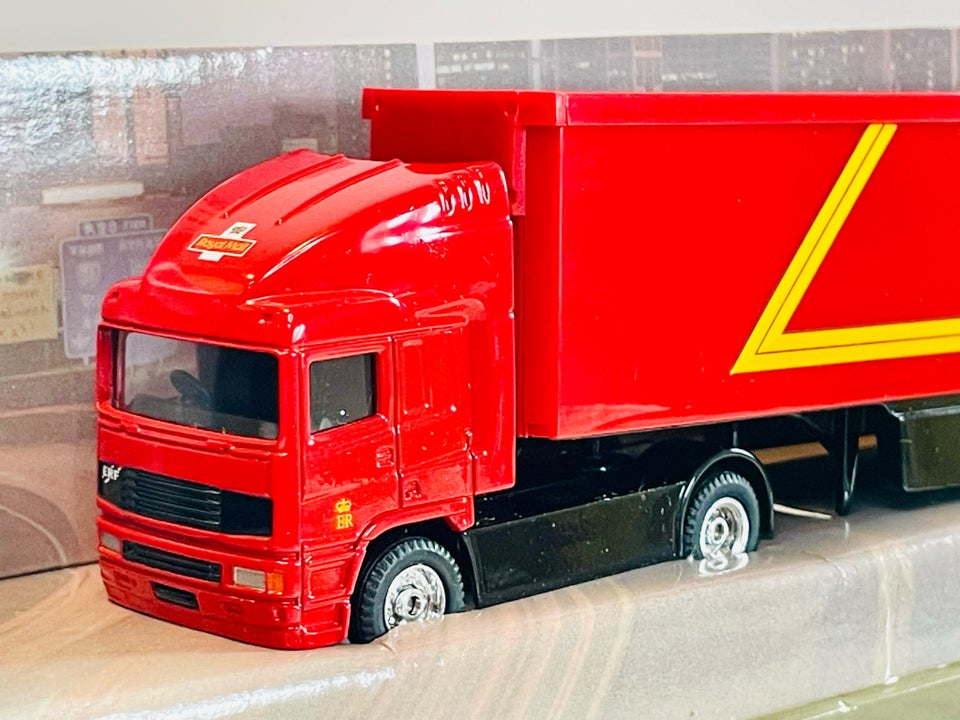 Modellastbil, Corgi Superhaulers ERF Box Trailer ‘Royal