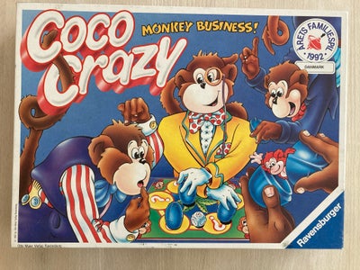 Coco Cracy, Familiespil, brætspil, Coco Cracy i den originale oprindelige retro udgave fra 1992 (åre