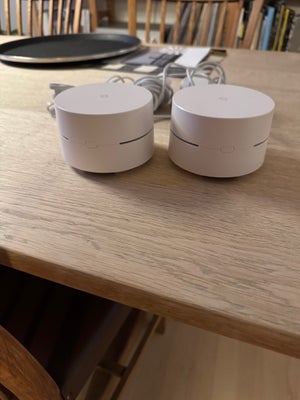 Router, wireless, Google, God, Google WiFi Mesh Routere 2 pack 

Kan bruges sammen som 1 router og 1