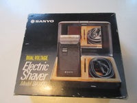 Barbermaskine m.m., Sanyo Electric Shaver Model SV 3100 (