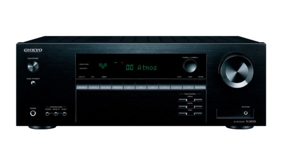 Onkyo, TX-SR 393, 5.2 kanaler