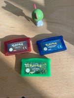 Pokem Ruby, Sapphire og Leaf Green, Gameboy Advance