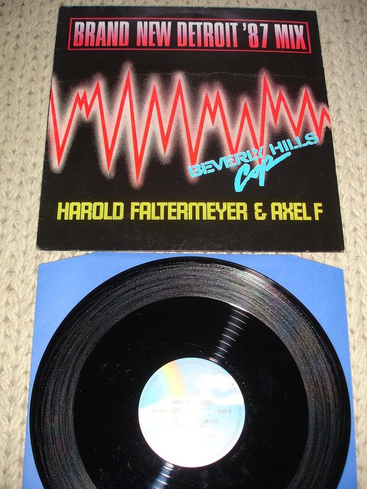 Maxi-single 12", Harold Faltermeyer & Axel F, Axel F (Brand